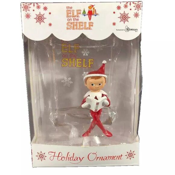 Elf On The Shelf Holiday Ornament Roman - Picture 1 of 2